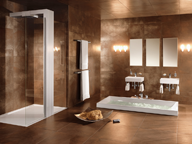 Luxuriöses, modernes Badezimmer